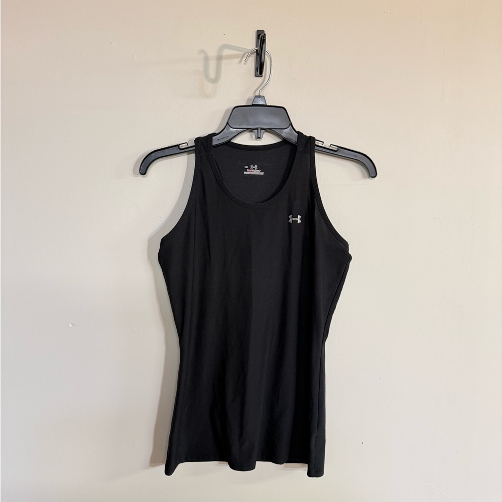 Under Armour Women’s Black Athletic Tank Top w/ HeatGear Performance | Size XS